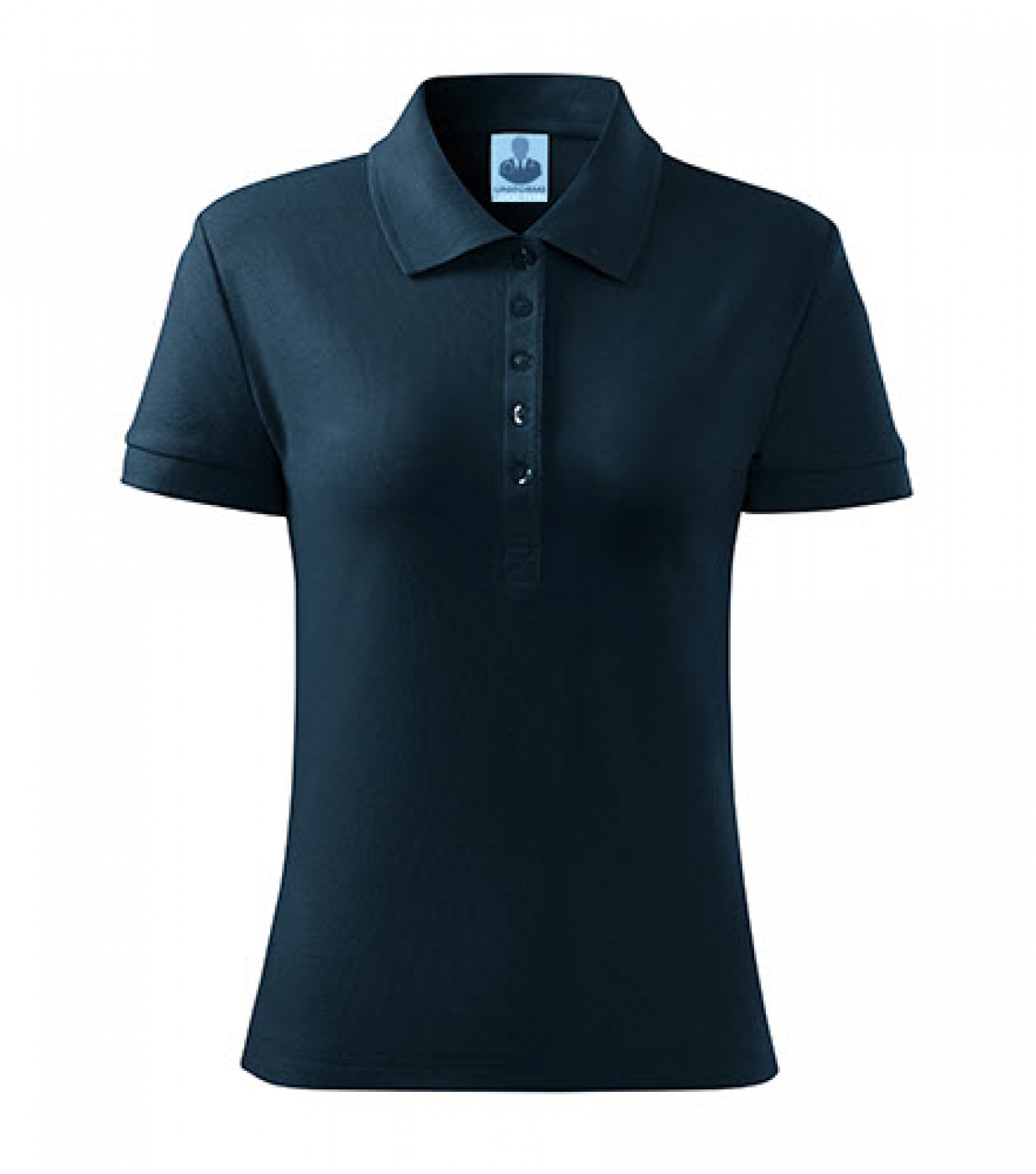 Uniforme medicale - Tricou medical, polo cu maneca scurta, bumbac 220g, dama