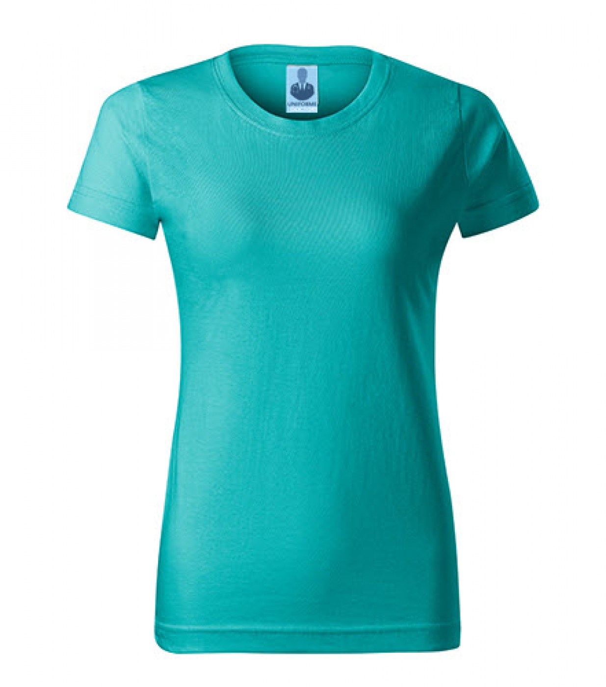 Uniforme medicale - Tricou medical, clasic cu maneca scurta, bumbac 160g, dama