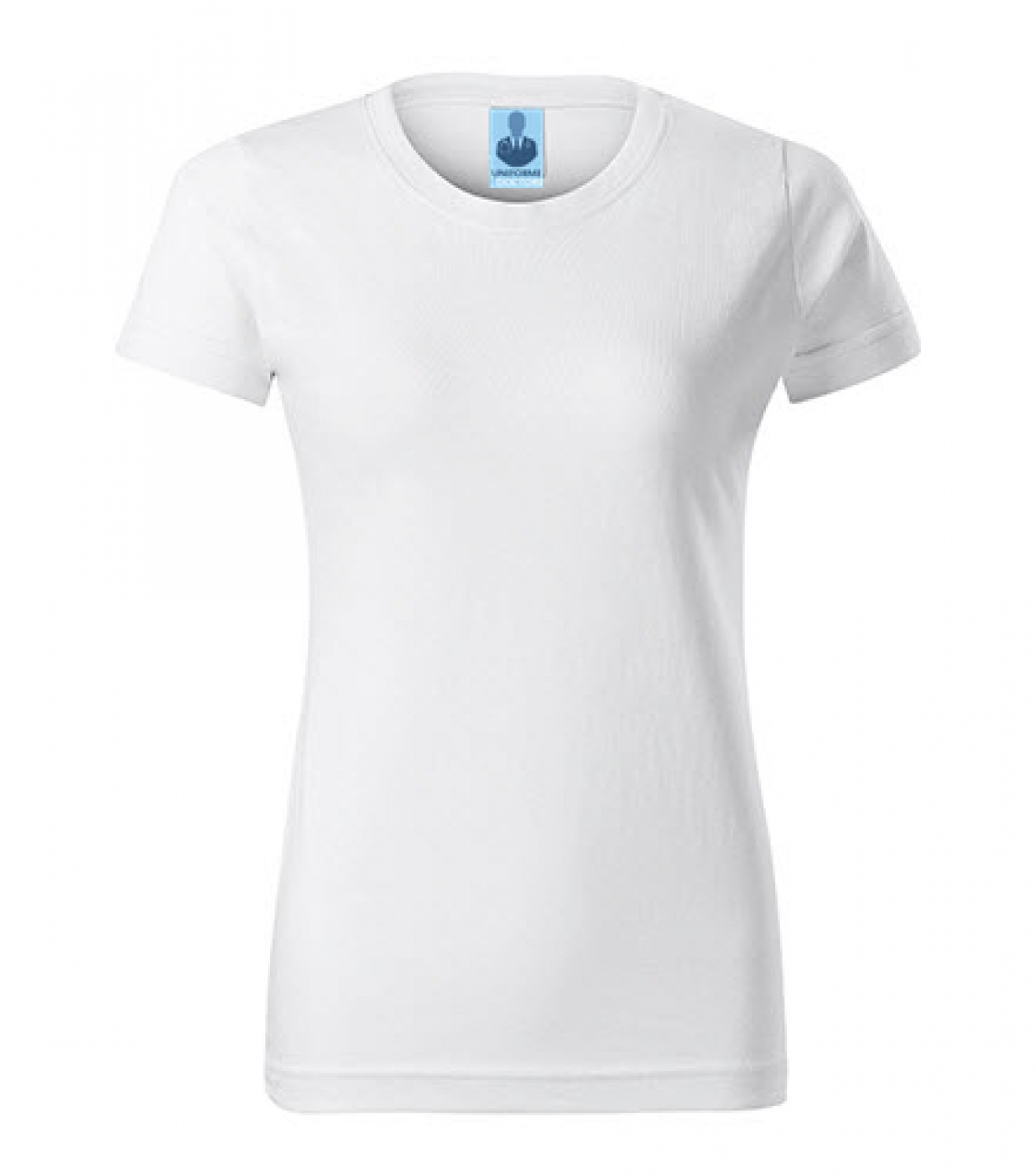 Uniforme medicale - Tricou medical, clasic cu maneca scurta, bumbac 160g, dama