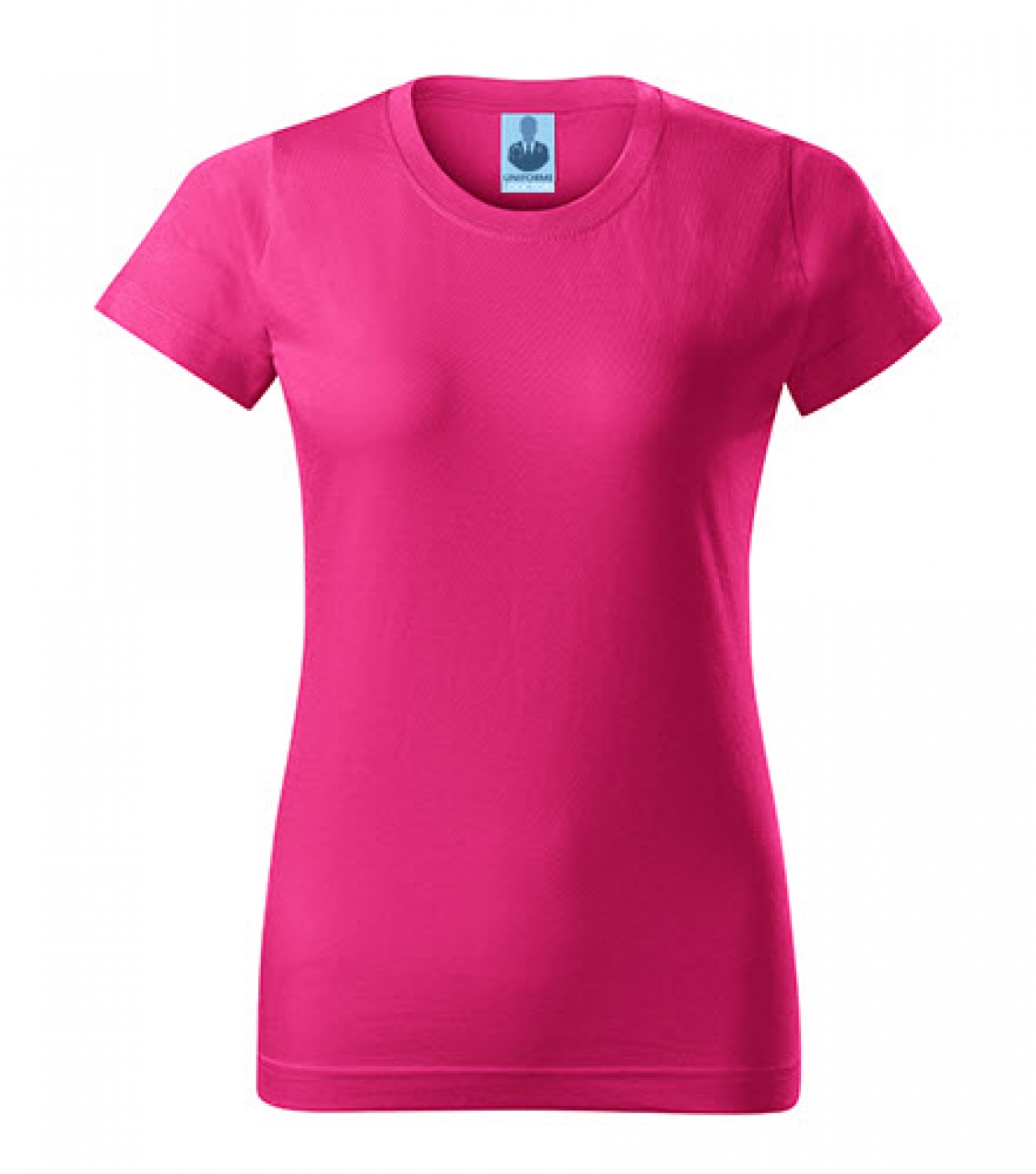 Uniforme medicale - Tricou medical, clasic cu maneca scurta, bumbac 160g, dama