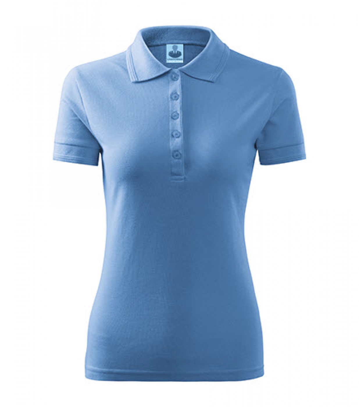 Uniforme medicale - Tricou medical, polo cu maneca scurta, bumbac 200g, dama