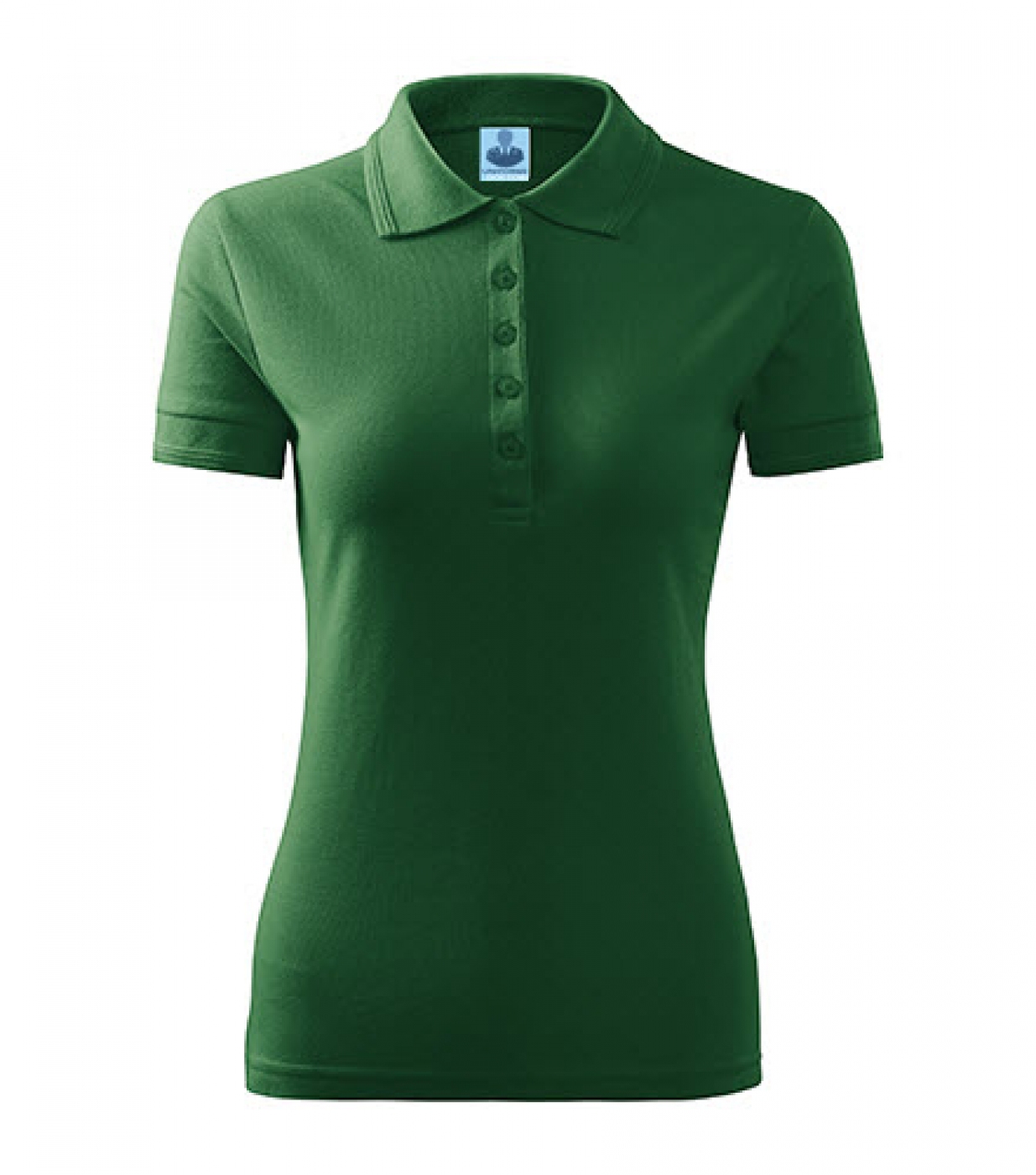 Uniforme medicale - Tricou medical, polo cu maneca scurta, bumbac 200g, dama