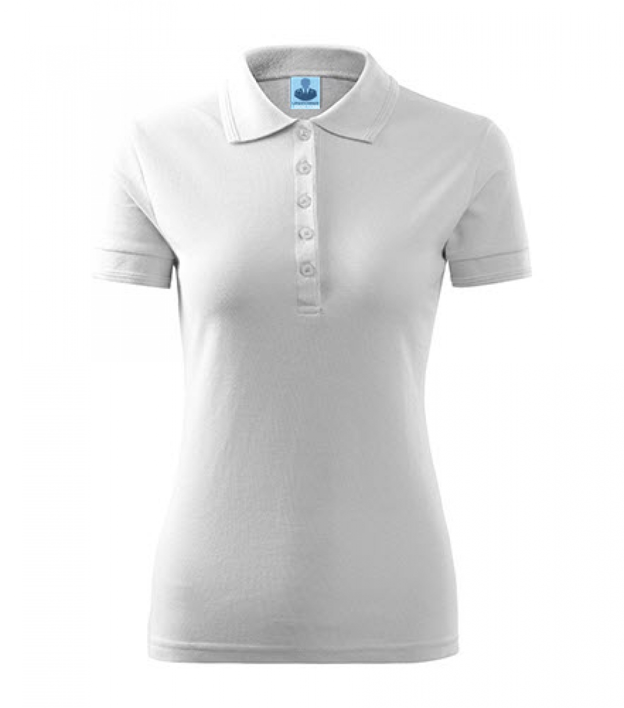 Uniforme medicale - Tricou medical, polo cu maneca scurta, bumbac 200g, dama