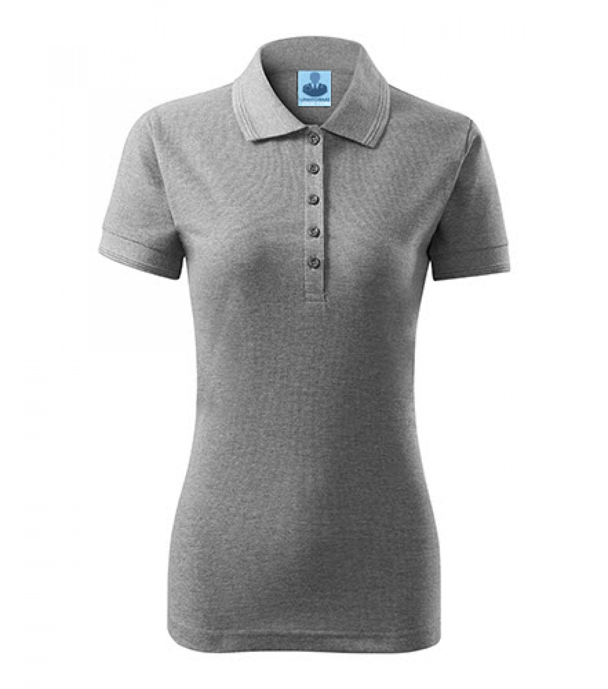 Uniforme medicale - Tricou medical, polo cu maneca scurta, bumbac 200g, dama