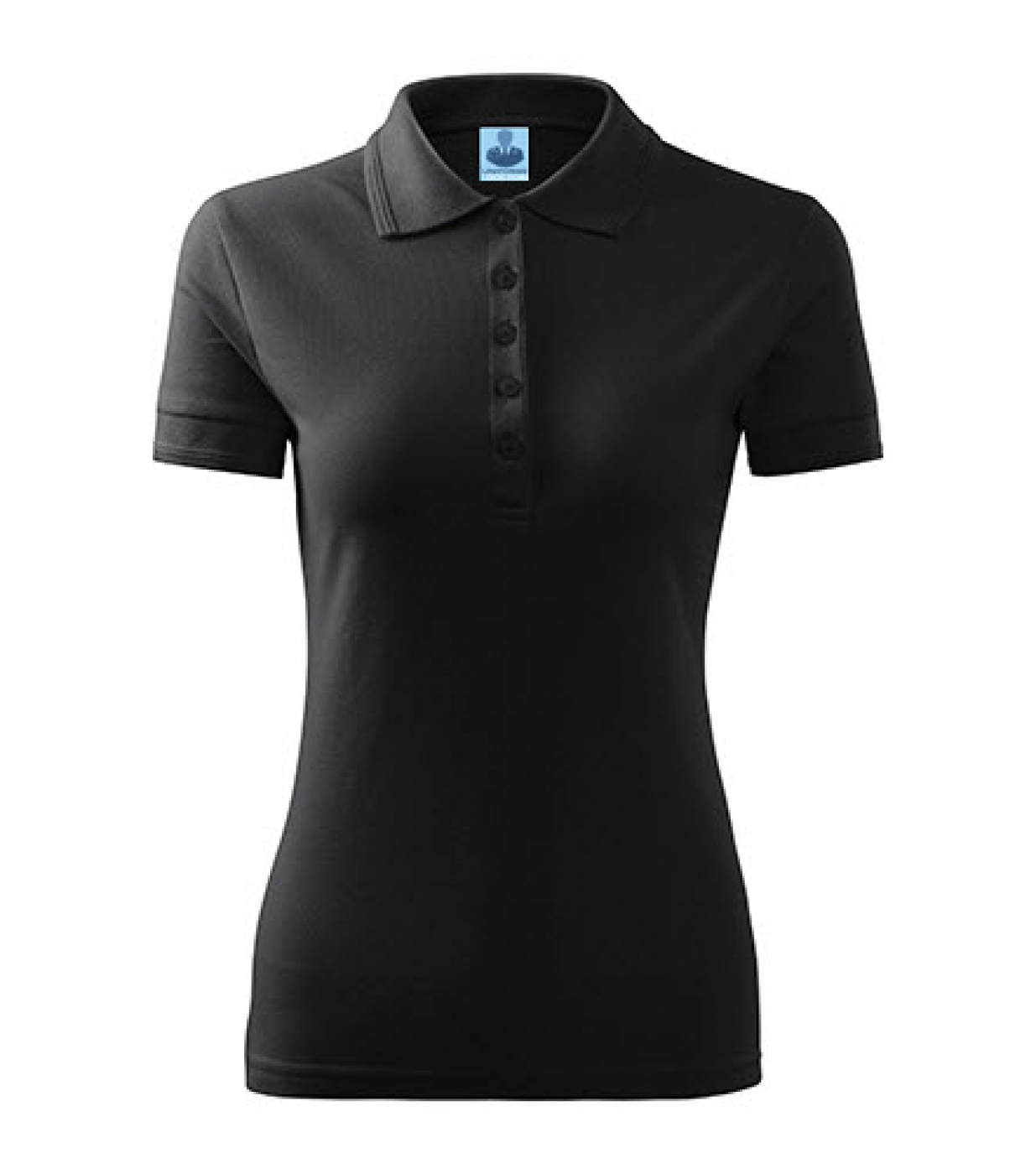 Uniforme medicale - Tricou medical, polo cu maneca scurta, bumbac 200g, dama