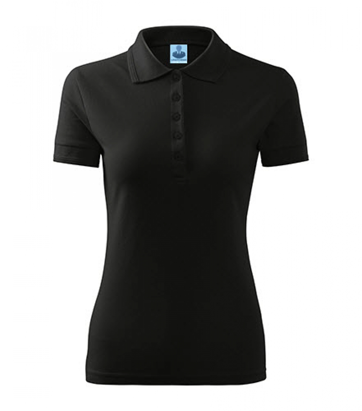 Uniforme medicale - Tricou medical, polo cu maneca scurta, bumbac 200g, dama