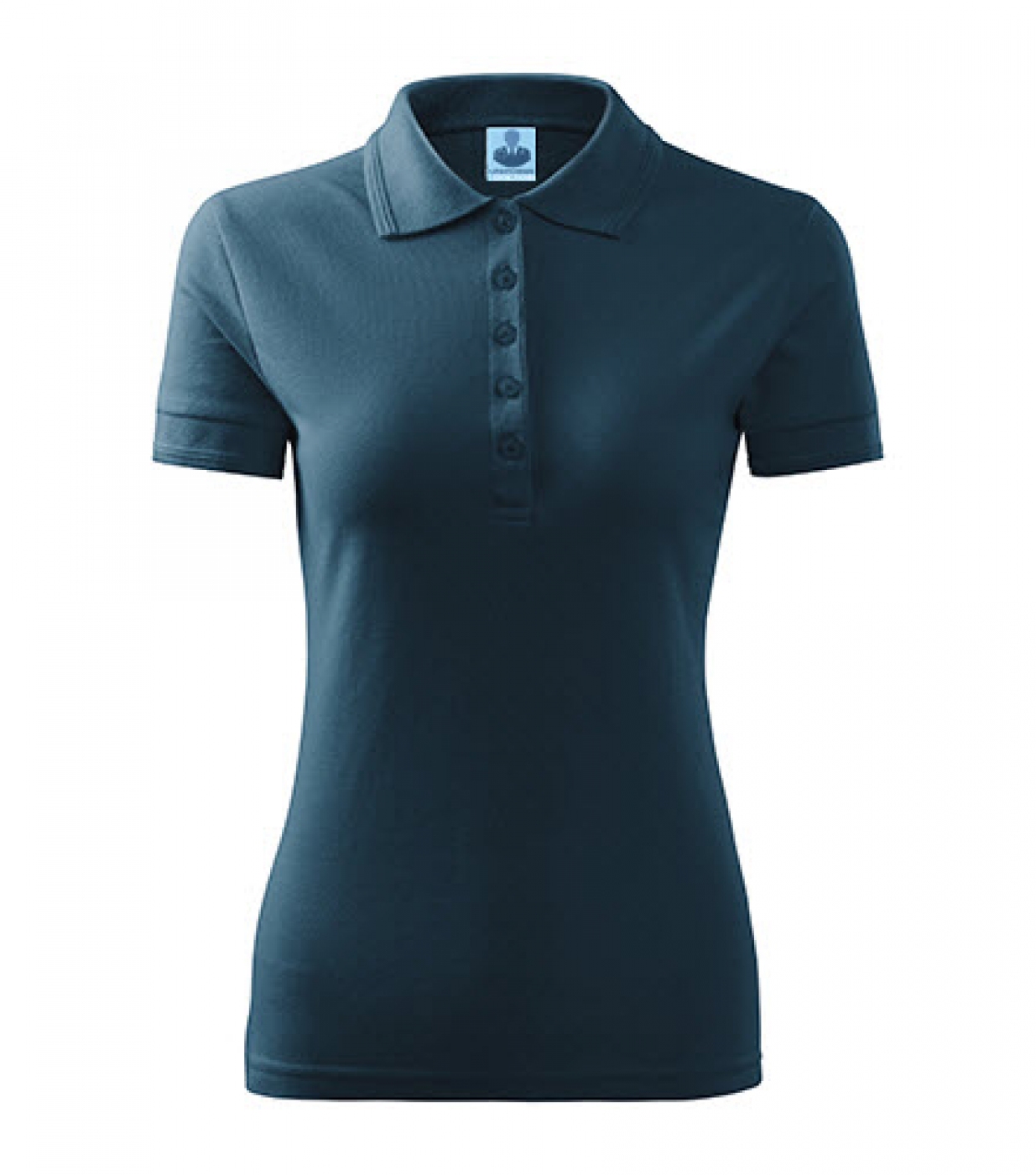 Uniforme medicale - Tricou medical, polo cu maneca scurta, bumbac 200g, dama