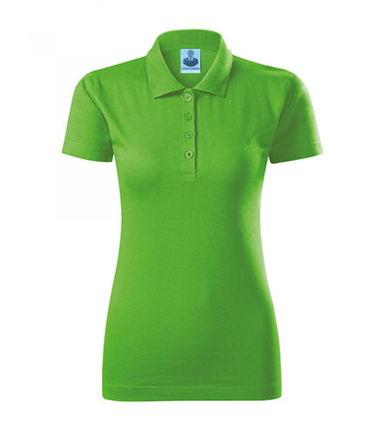 Uniforme medicale - Tricou medical, polo cu maneca scurta, bumbac 180g, dama