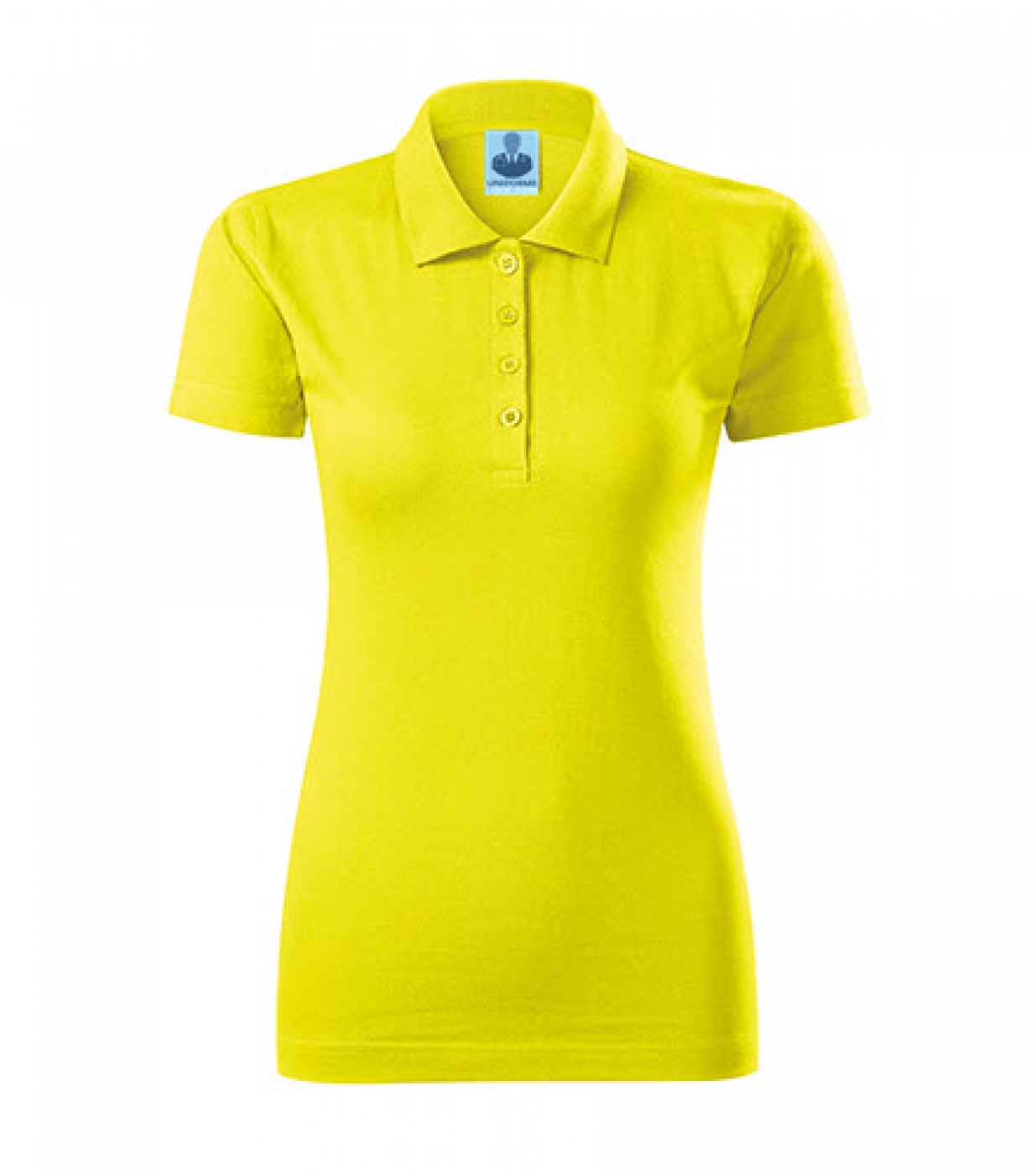 Uniforme medicale - Tricou medical, polo cu maneca scurta, bumbac 180g, dama