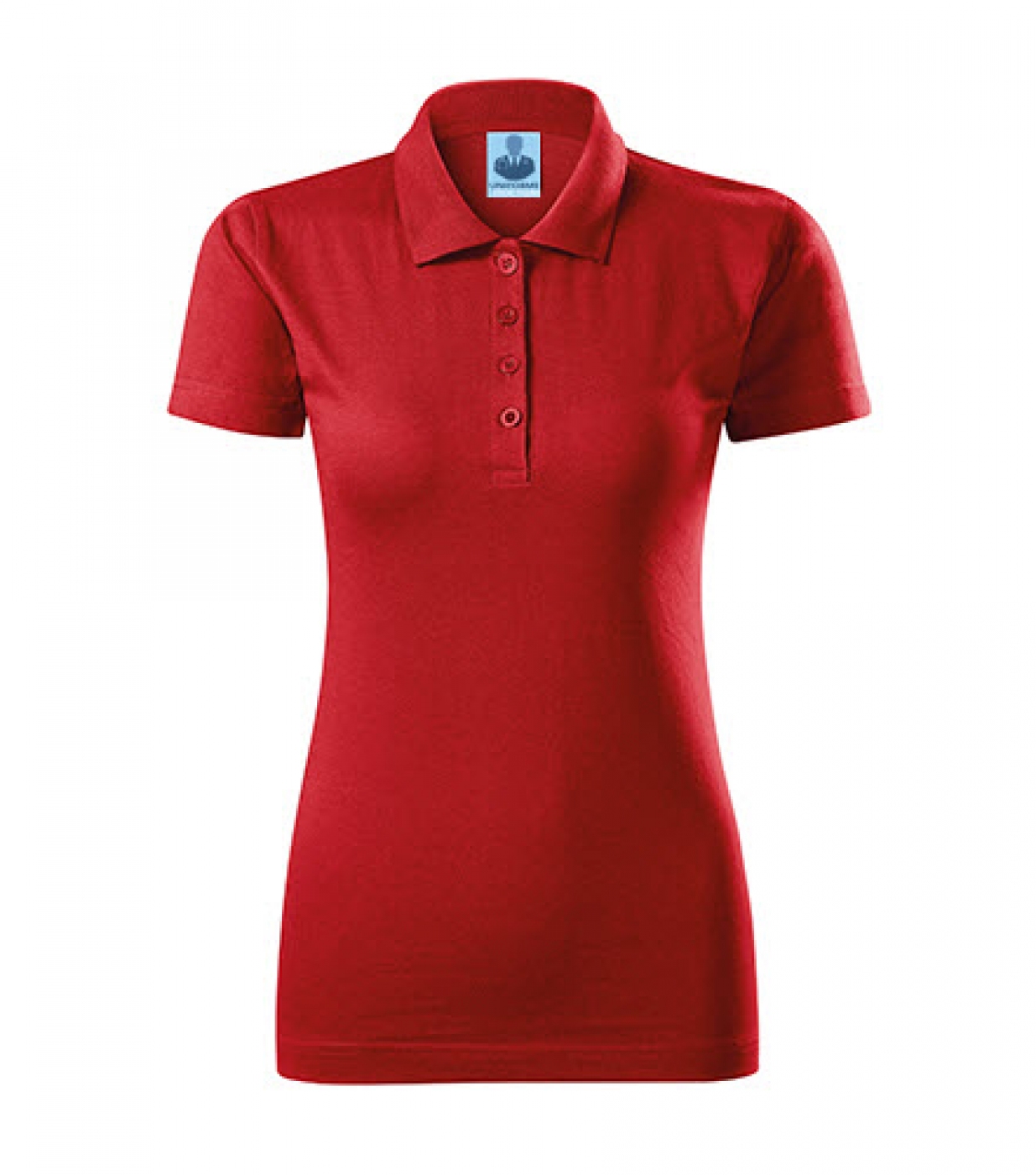 Uniforme medicale - Tricou medical, polo cu maneca scurta, bumbac 180g, dama