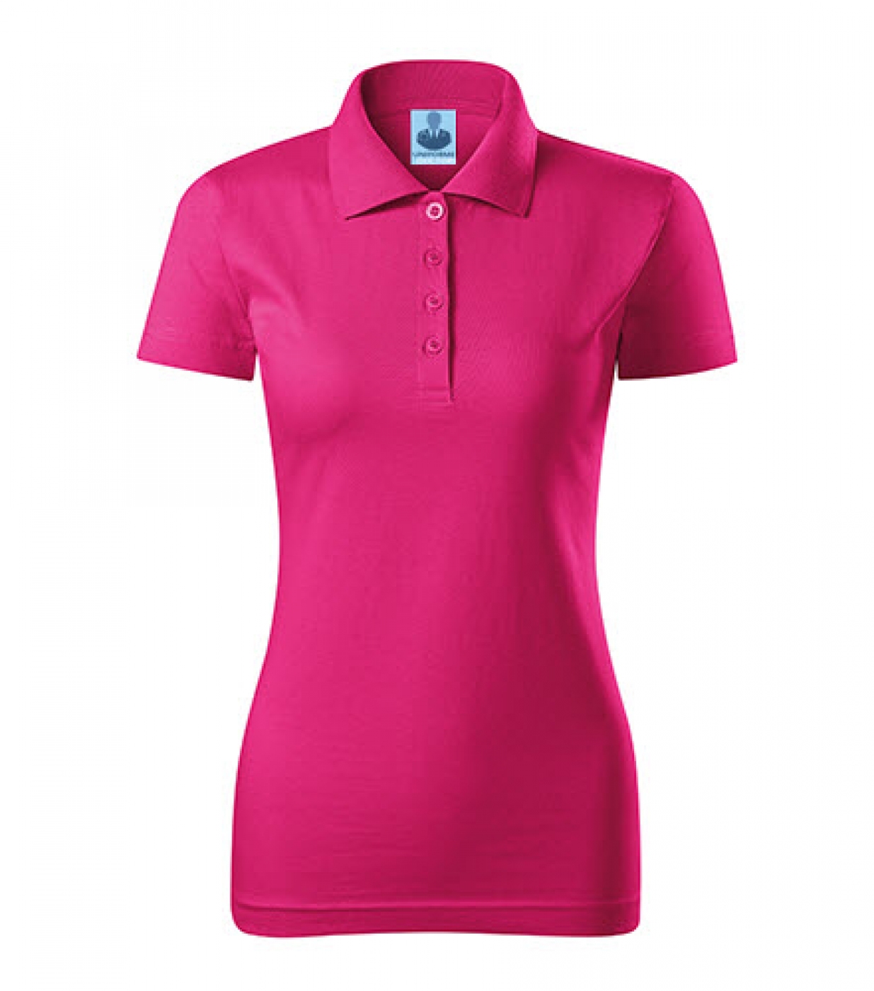 Uniforme medicale - Tricou medical, polo cu maneca scurta, bumbac 180g, dama