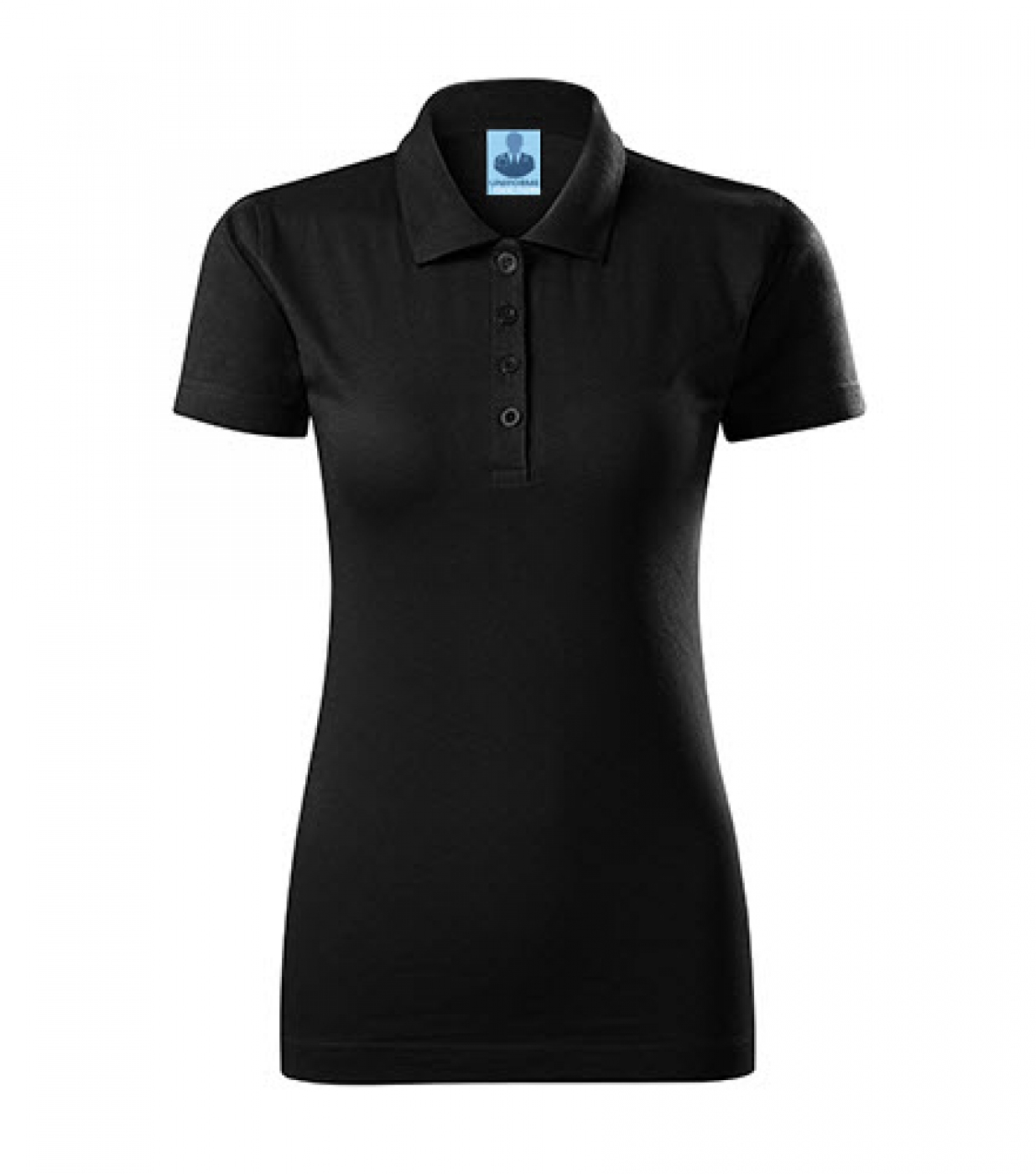 Uniforme medicale - Tricou medical, polo cu maneca scurta, bumbac 180g, dama