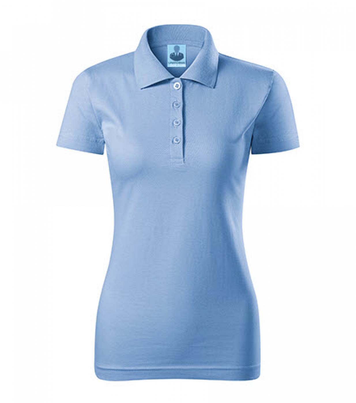 Uniforme medicale - Tricou medical, polo cu maneca scurta, bumbac 180g, dama
