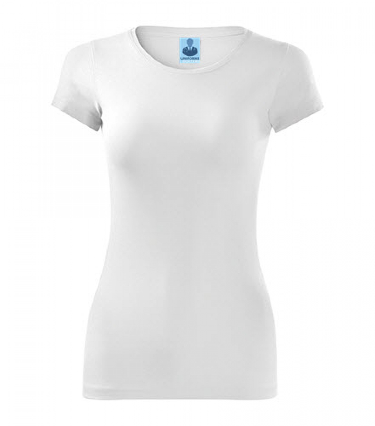 Uniforme medicale - Tricou medical, guler rotund si maneca scurta, bumbac 180g, dama